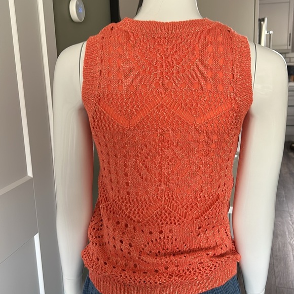 Esqualo Knit Sleeveless Top Lined NWOT - Picture 6 of 13